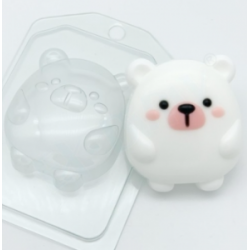 Форма для мыла пластиковая Мишка мультяшный