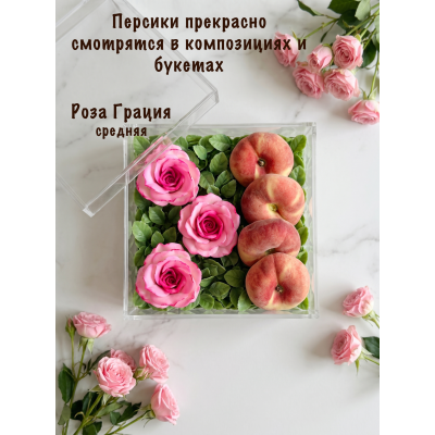 Силиконовая форма Инжирные персики Мини Силиконовая форма Инжирные персики Мини