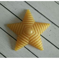 Звезда С Погон пластиковая форма для мыла