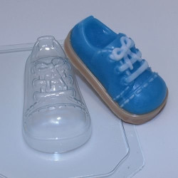Ботинок детский пластиковая форма для мыла