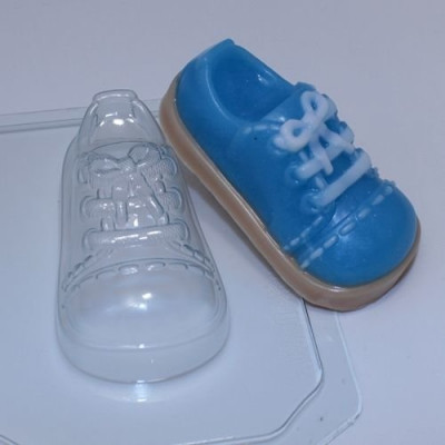 Ботинок детский пластиковая форма для мыла