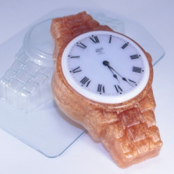 Часы наручные - Металлический браслет форма пластиковая