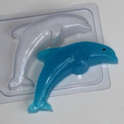 Дельфин EX, форма для мыла пластиковая