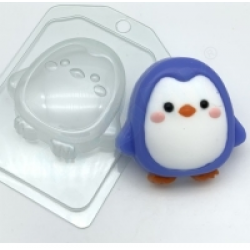Форма для мыла пластиковая Пингвин мультяшный