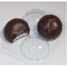 Форма для мыла пластиковая Зефир в шоколаде