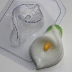 Калла форма для мыла пластиковая