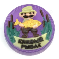 Клевый рыбак, форма для мыла пластиковая