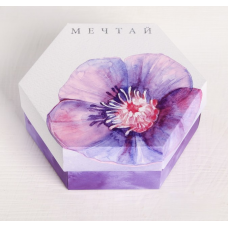 Коробка складная «Мечтай», 15х13х6 см