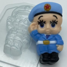 Малыш Десантник, форма для мыла пластиковая