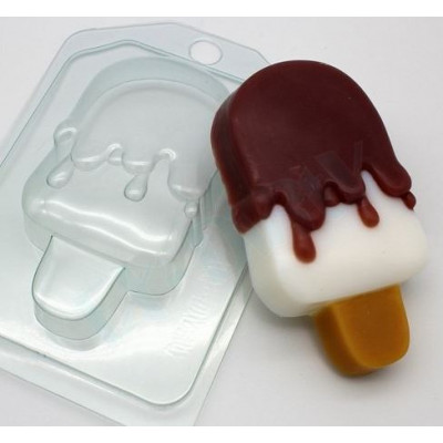 Мороженое Эскимо в глазури пластиковая форма для мыла