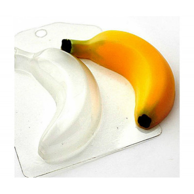 Пластиковая форма для мыла  Банан