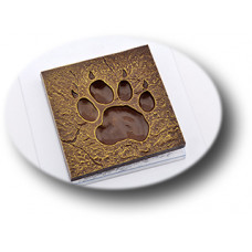 Пластиковая форма для шоколада Отпечаток Тигра