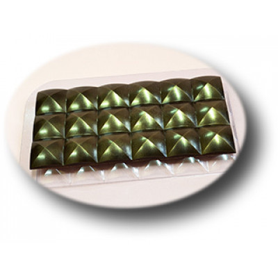 Пластиковая форма для шоколада Плитка Купола