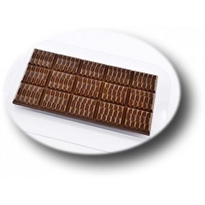 Пластиковая форма для шоколада Плитка Треки