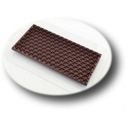 Пластиковая форма для шоколада Плитка Треугольная Плетенка
