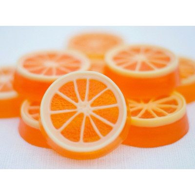 Пластиковая формочка для мыла Апельсин