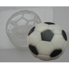 Пластиковая формочка для мыла Футбольный мяч плоский