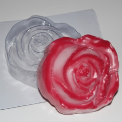 Пластиковая формочка для мыла Роза