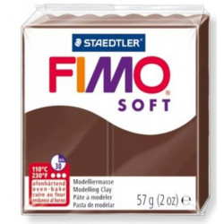 Полимерная глина FIMO Soft 75 (шоколадный) 57г арт. 8020-75