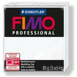 Полимерная пластика FIMO Professional (белый) 85гр арт. 8004-0