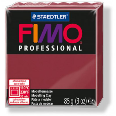 Полимерная пластика FIMO Professional (бордо) 85гр арт. 8004-23