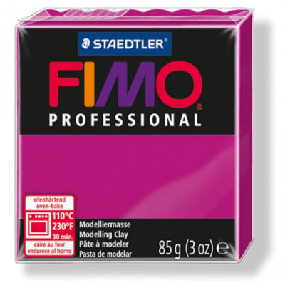 Полимерная пластика FIMO Professional (чисто-пурпурный) 85гр арт. 8004-210