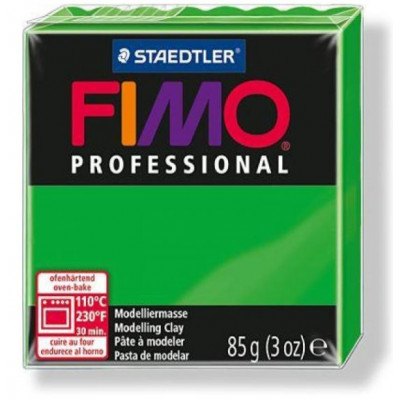 Полимерная пластика FIMO Professional (яркий-зеленый ) 85гр арт. 8004-5