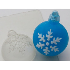 Шар Снежинка 2 - пластиковая форма