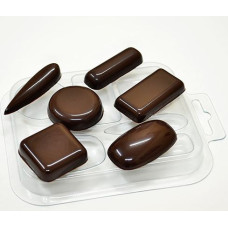 Шоко ассорти пластиковая форма для шоколада