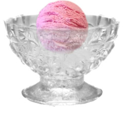 Силиконовая форма Креманка малая +шарик мороженого