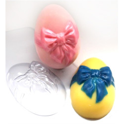 Яйцо Бант, форма для мыла пластиковая