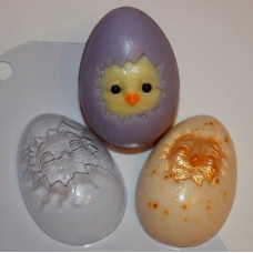 Яйцо цыпленок пластиковая форма для мыла